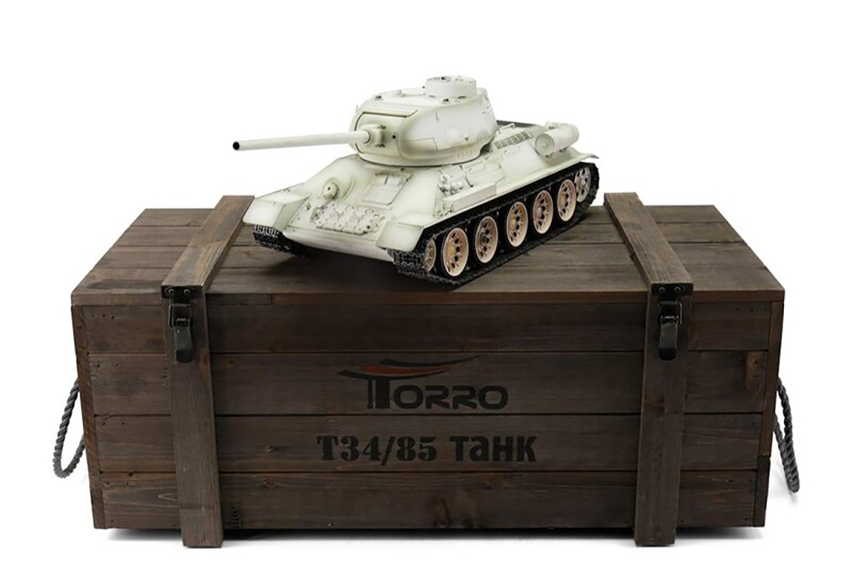 Torro tank PRO 1/16 RC T-34/85 winter - BB TOR11207-WI